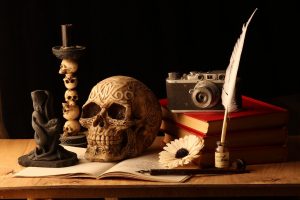 Memento Mori Skull Still Life  - zitouniatis / Pixabay